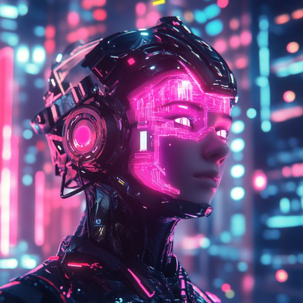 Futuristic AI-Generated Avatars | Cyberpunk & Sci-Fi NFT Art - 图片 4